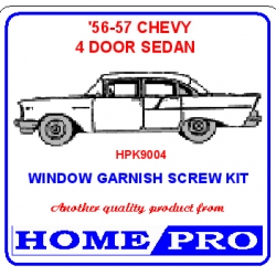 Chevy  Interior Window Garnish Screw Kit  (HPK9004)
